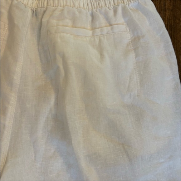 ATHLETA RETREAT HIGH RISE LINEN ANKLE PANT women’s size large - Picture 13 of 13